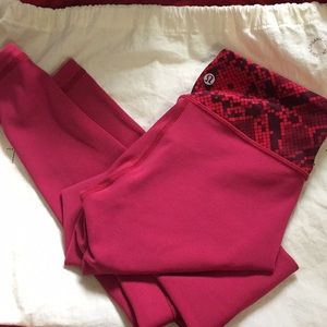 Lululemon Wunder Under Pants III, Reversible